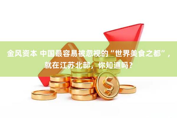 金风资本 中国最容易被忽视的“世界美食之都”，就在江苏北部，你知道吗？