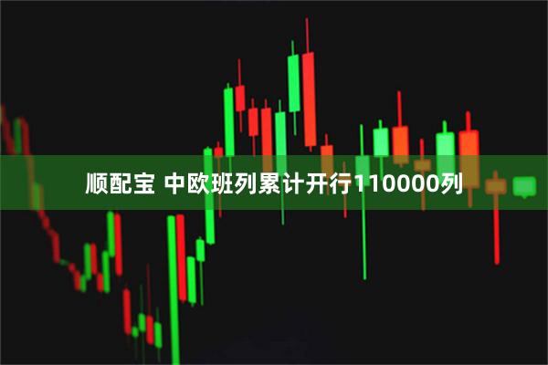 顺配宝 中欧班列累计开行110000列