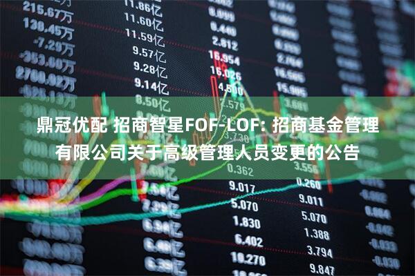 鼎冠优配 招商智星FOF-LOF: 招商基金管理有限公司关于高级管理人员变更的公告