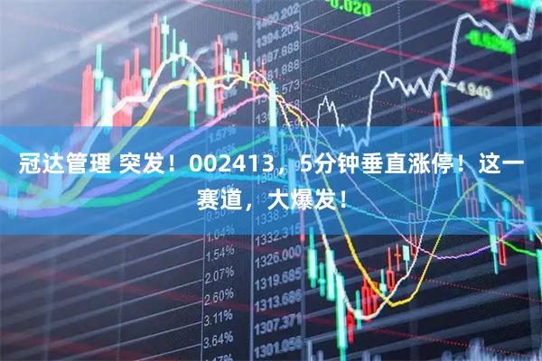 冠达管理 突发！002413，5分钟垂直涨停！这一赛道，大爆发！